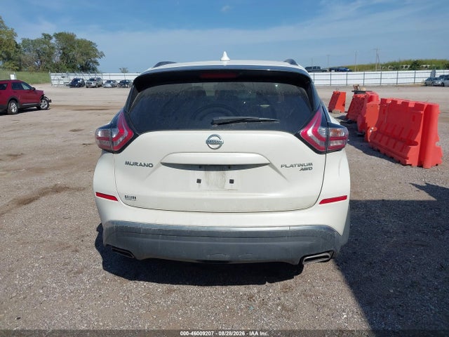 46009207 :رقم المزاد ، 5N1AZ2MH0HN140999 vin ، 2017 Nissan Murano Platinum مزاد بيع