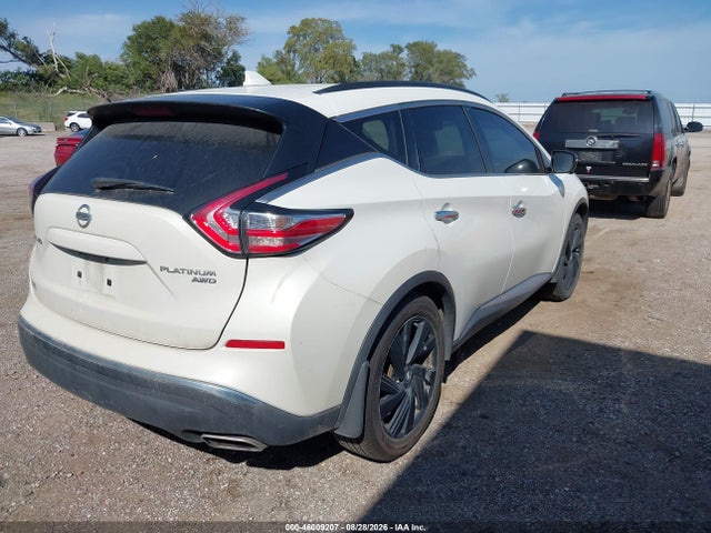 46009207 :رقم المزاد ، 5N1AZ2MH0HN140999 vin ، 2017 Nissan Murano Platinum مزاد بيع