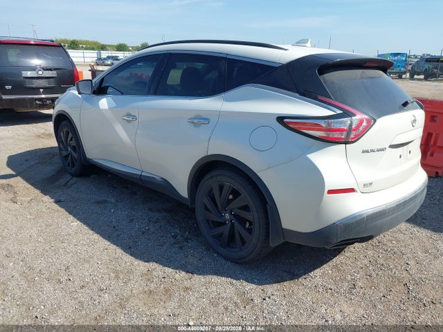 46009207 :رقم المزاد ، 5N1AZ2MH0HN140999 vin ، 2017 Nissan Murano Platinum مزاد بيع