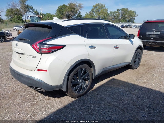 46009207 :رقم المزاد ، 5N1AZ2MH0HN140999 vin ، 2017 Nissan Murano Platinum مزاد بيع
