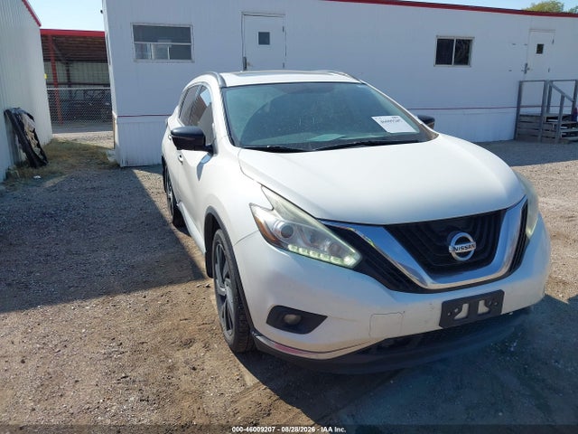 46009207 :رقم المزاد ، 5N1AZ2MH0HN140999 vin ، 2017 Nissan Murano Platinum مزاد بيع