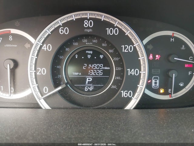 2013 Honda Accord Ex-l მანქანა იყიდება აუქციონზე, vin: 1HGCR2F85DA040183, აუქციონის ნომერი: 46009247