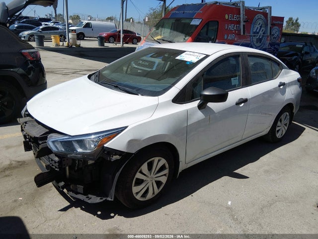 2022 Nissan Versa 1.6 S Xtronic Cvt მანქანა იყიდება აუქციონზე, vin: 3N1CN8DV4NL832473, აუქციონის ნომერი: 46009253