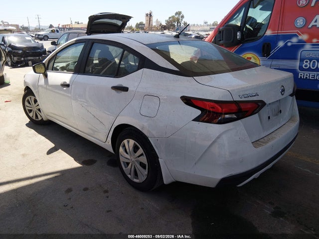 2022 Nissan Versa 1.6 S Xtronic Cvt მანქანა იყიდება აუქციონზე, vin: 3N1CN8DV4NL832473, აუქციონის ნომერი: 46009253