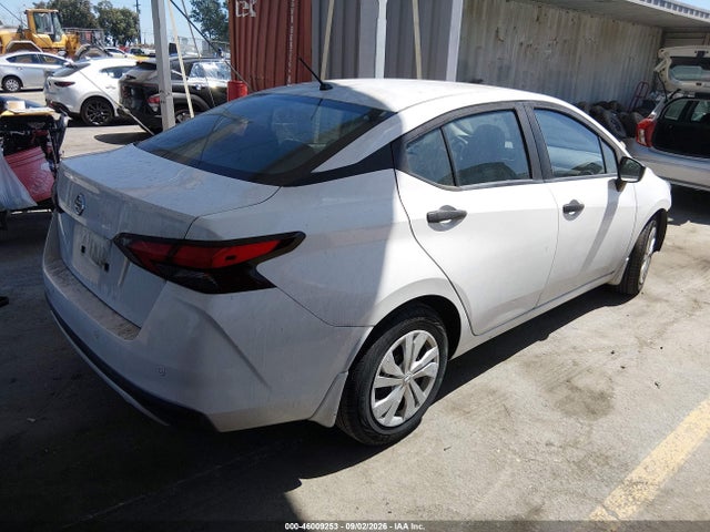 2022 Nissan Versa 1.6 S Xtronic Cvt მანქანა იყიდება აუქციონზე, vin: 3N1CN8DV4NL832473, აუქციონის ნომერი: 46009253