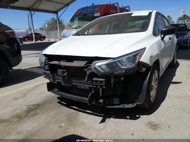 2022 Nissan Versa 1.6 S Xtronic Cvt მანქანა იყიდება აუქციონზე, vin: 3N1CN8DV4NL832473, აუქციონის ნომერი: 46009253