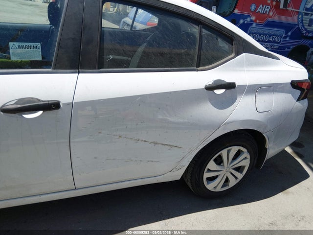 2022 Nissan Versa 1.6 S Xtronic Cvt მანქანა იყიდება აუქციონზე, vin: 3N1CN8DV4NL832473, აუქციონის ნომერი: 46009253