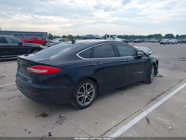 46009330 :رقم المزاد ، 3FA6P0RU6KR166205 vin ، 2019 Ford Fusion Hybrid Titanium مزاد بيع