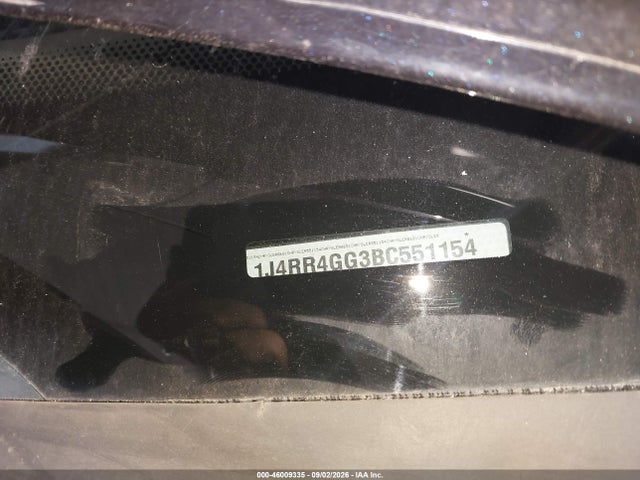2011 Jeep Grand Cherokee Laredo მანქანა იყიდება აუქციონზე, vin: 1J4RR4GG3BC551154, აუქციონის ნომერი: 46009335
