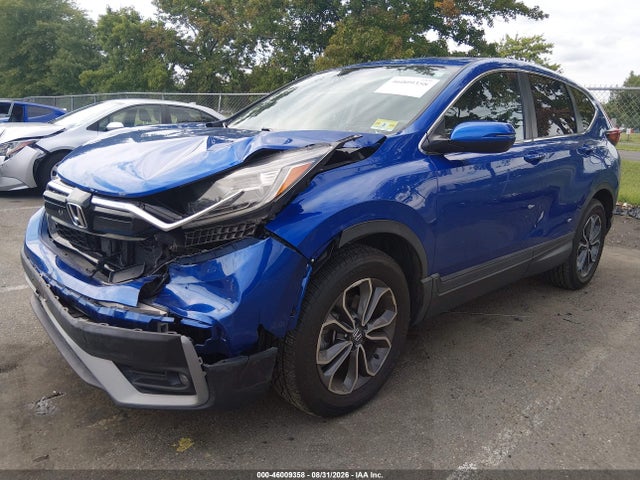 Продажа на аукционе авто 2021 Honda Cr-v Awd Ex-l, vin: 7FARW2H88ME013490, номер лота: 46009358