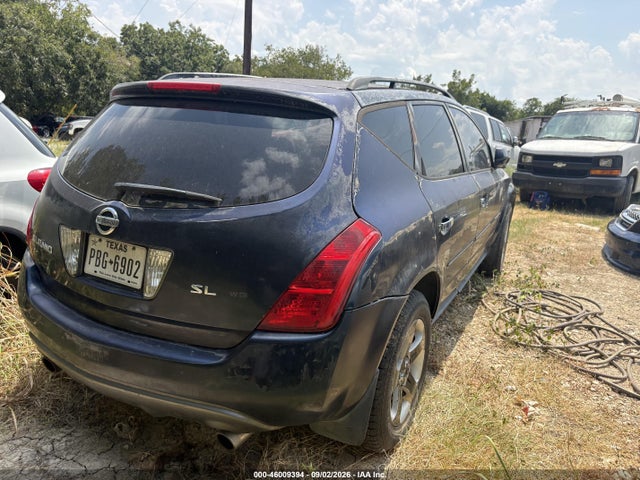2004 Nissan Murano Sl მანქანა იყიდება აუქციონზე, vin: JN8AZ08W54W318626, აუქციონის ნომერი: 46009394