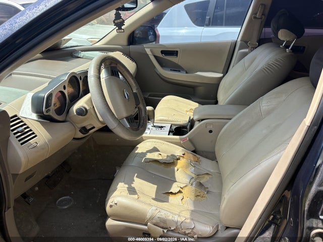2004 Nissan Murano Sl მანქანა იყიდება აუქციონზე, vin: JN8AZ08W54W318626, აუქციონის ნომერი: 46009394