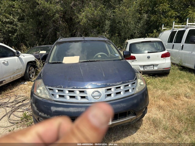 2004 Nissan Murano Sl მანქანა იყიდება აუქციონზე, vin: JN8AZ08W54W318626, აუქციონის ნომერი: 46009394