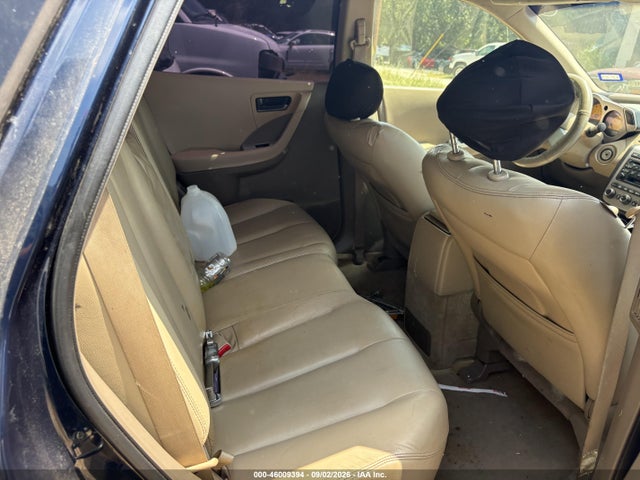 2004 Nissan Murano Sl მანქანა იყიდება აუქციონზე, vin: JN8AZ08W54W318626, აუქციონის ნომერი: 46009394