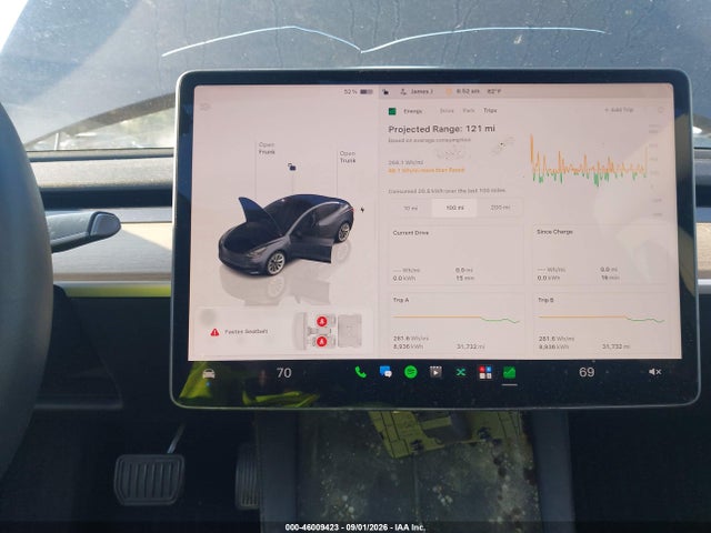 Aukcja sprzedaży 2022 Tesla Model 3 Long Range Dual Motor All-wheel Drive, vin: 5YJ3E1EBXNF288939, numer aukcji: 46009423