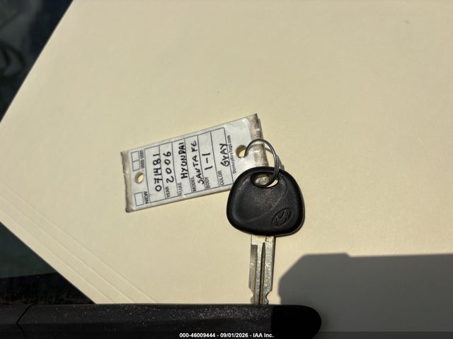 Aukcja sprzedaży 2006 Hyundai Santa Fe Gls, vin: KM8SC13D86U071481, numer aukcji: 46009444