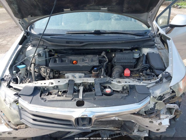 46009456 :رقم المزاد ، 19XFB2F53CE110054 vin ، 2012 Honda Civic Lx مزاد بيع