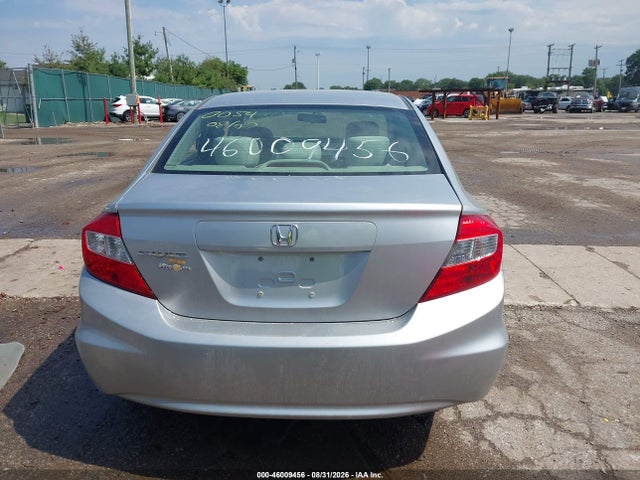 46009456 :رقم المزاد ، 19XFB2F53CE110054 vin ، 2012 Honda Civic Lx مزاد بيع