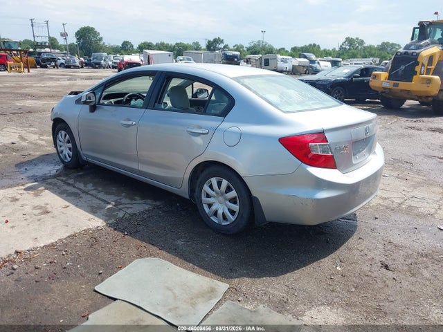 46009456 :رقم المزاد ، 19XFB2F53CE110054 vin ، 2012 Honda Civic Lx مزاد بيع