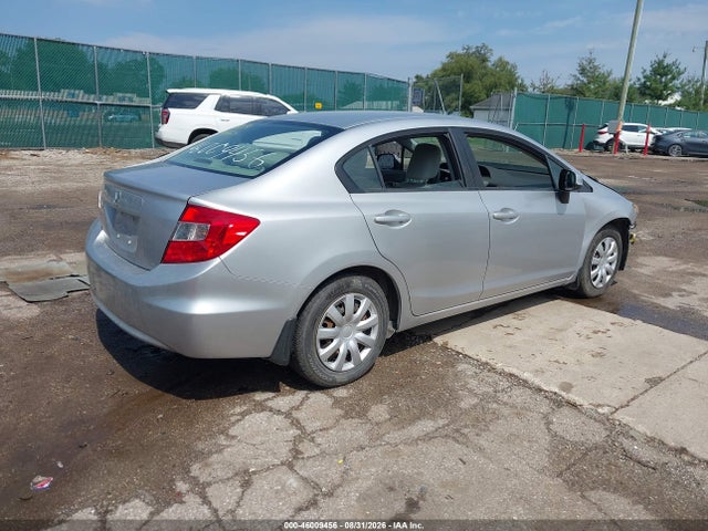 46009456 :رقم المزاد ، 19XFB2F53CE110054 vin ، 2012 Honda Civic Lx مزاد بيع
