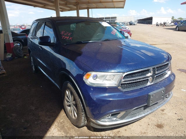 2017 Dodge Durango Sxt Awd მანქანა იყიდება აუქციონზე, vin: 1C4RDJAG3HC881025, აუქციონის ნომერი: 46009464