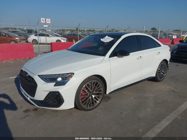 2026 Audi S3 Tfsi Quattro S Tronic მანქანა იყიდება აუქციონზე, vin: WAUG5DGY9TA052709, აუქციონის ნომერი: 46009492