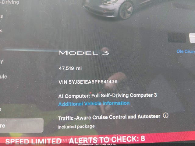 Tesla Model 3 Rear-wheel Drive 2023 5YJ3E1EA5PF641436 Image 16