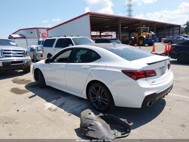 46009564 :رقم المزاد ، 19UUB2F68JA013482 vin ، 2018 Acura Tlx Tech   A-spec Pkgs مزاد بيع