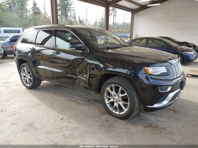Auction sale of the 2016 Jeep Grand Cherokee Summit, vin: 1C4RJFJG8GC397372, lot number: 46009570