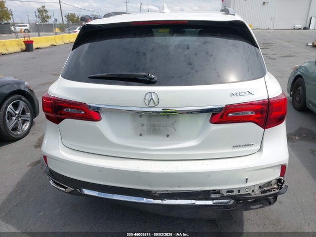 5FRYD4H91HB012302 Acura Mdx Advance Entertainment Pkgs