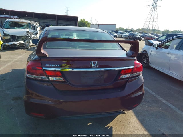 46009611 :رقم المزاد ، 19XFB2F80DE274860 vin ، 2013 Honda Civic Ex مزاد بيع