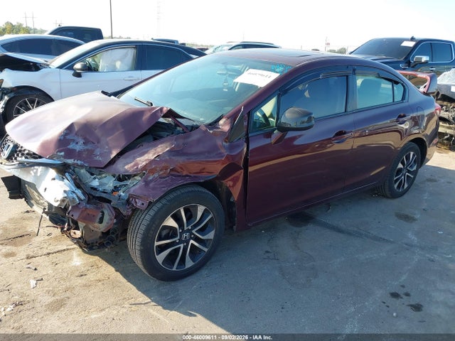 46009611 :رقم المزاد ، 19XFB2F80DE274860 vin ، 2013 Honda Civic Ex مزاد بيع