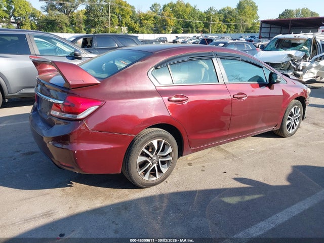 46009611 :رقم المزاد ، 19XFB2F80DE274860 vin ، 2013 Honda Civic Ex مزاد بيع
