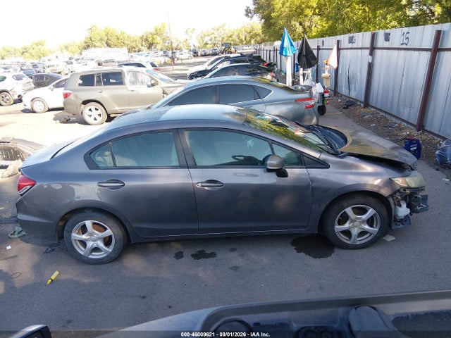 46009621 :رقم المزاد ، 19XFB2F56DE226124 vin ، 2013 Honda Civic Lx مزاد بيع