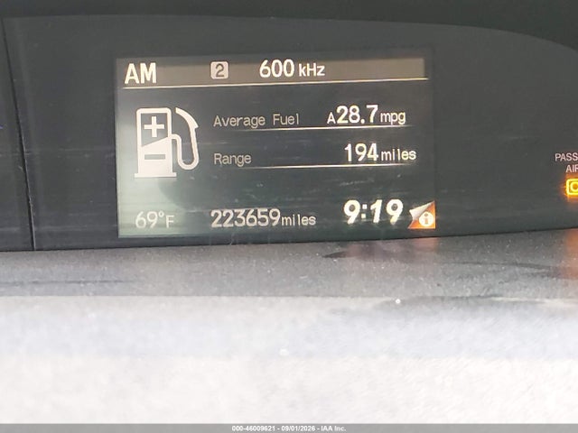 46009621 :رقم المزاد ، 19XFB2F56DE226124 vin ، 2013 Honda Civic Lx مزاد بيع