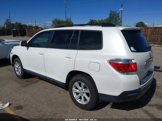 46009636 :رقم المزاد ، 5TDBK3EH3DS240942 vin ، 2013 Toyota Highlander Se V6 مزاد بيع