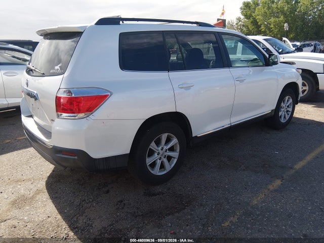 46009636 :رقم المزاد ، 5TDBK3EH3DS240942 vin ، 2013 Toyota Highlander Se V6 مزاد بيع