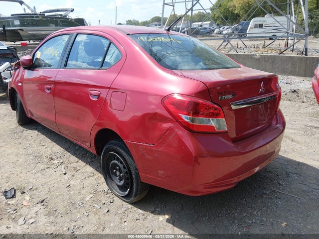 Auction sale of the 2017 Mitsubishi Mirage G4 Es, vin: ML32F3FJ7HHF14598, lot number: 46009646