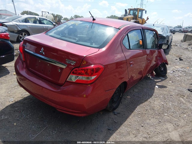 Auction sale of the 2017 Mitsubishi Mirage G4 Es, vin: ML32F3FJ7HHF14598, lot number: 46009646