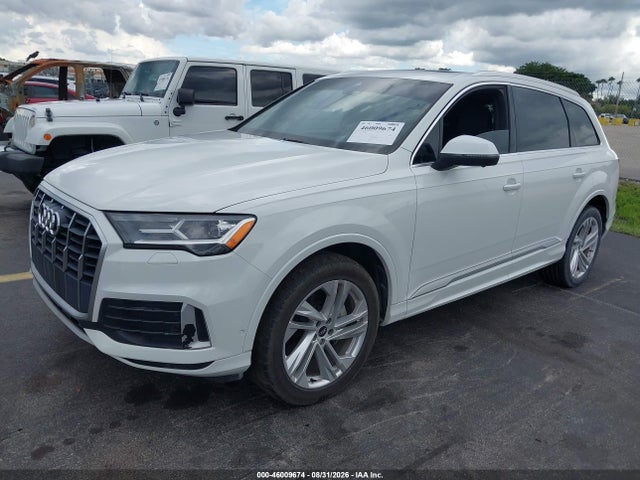 46009674 :رقم المزاد ، WA1LJAF75MD031922 vin ، 2021 Audi Q7 Premium Plus 45 Tfsi Quattro Tiptronic مزاد بيع