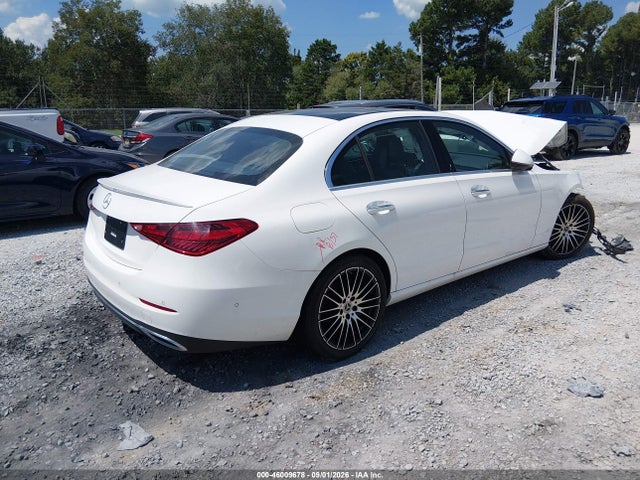 46009678 :رقم المزاد ، W1KAF4GB6NR042568 vin ، 2022 Mercedes-benz C 300 Sedan مزاد بيع