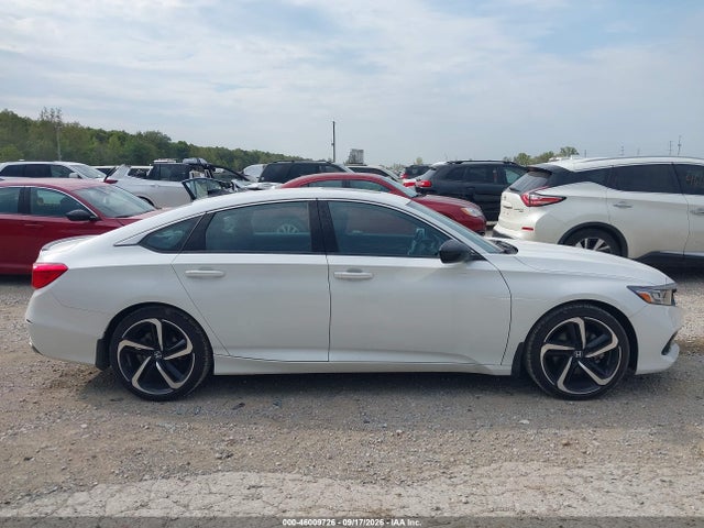 Продажа на аукционе авто 2022 Honda Accord Sport 2.0t, vin: 1HGCV2F33NA024419, номер лота: 46009726
