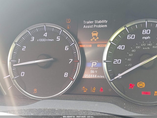 Aukcja sprzedaży 2020 Acura Mdx Advance Package, vin: 5J8YD4H81LL024207, numer aukcji: 46009730
