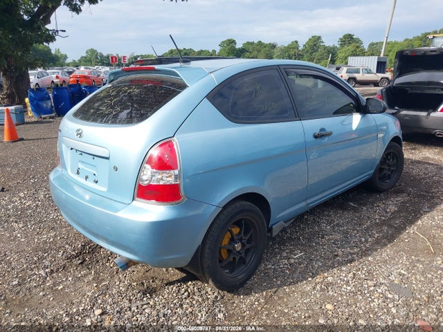 2009 Hyundai Accent Gs მანქანა იყიდება აუქციონზე, vin: KMHCM36C39U120543, აუქციონის ნომერი: 46009787