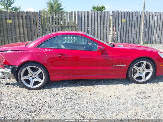 2011 Mercedes-benz Sl 550 მანქანა იყიდება აუქციონზე, vin: WDBSK7BA2BF162129, აუქციონის ნომერი: 46009878