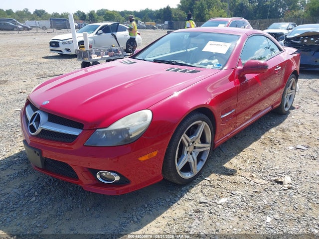 2011 Mercedes-benz Sl 550 მანქანა იყიდება აუქციონზე, vin: WDBSK7BA2BF162129, აუქციონის ნომერი: 46009878