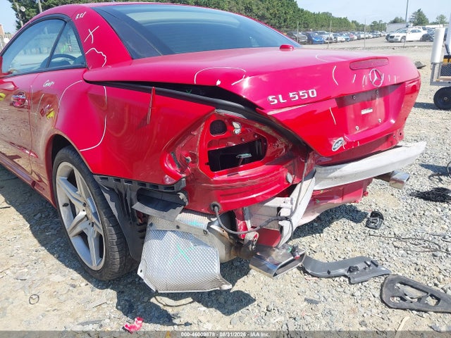 2011 Mercedes-benz Sl 550 მანქანა იყიდება აუქციონზე, vin: WDBSK7BA2BF162129, აუქციონის ნომერი: 46009878