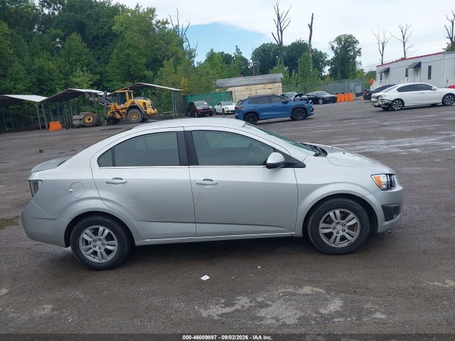 2014 Chevrolet Sonic Lt Auto მანქანა იყიდება აუქციონზე, vin: 1G1JC5SH0E4168936, აუქციონის ნომერი: 46009897