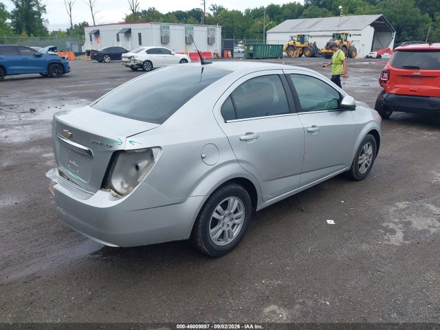 2014 Chevrolet Sonic Lt Auto მანქანა იყიდება აუქციონზე, vin: 1G1JC5SH0E4168936, აუქციონის ნომერი: 46009897