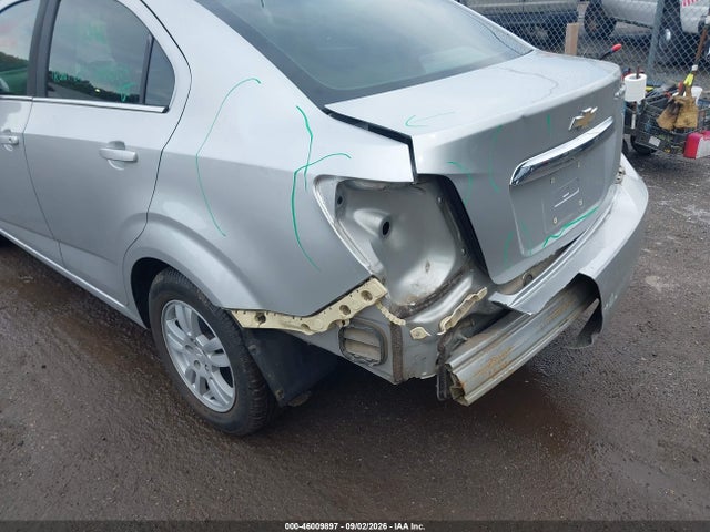 2014 Chevrolet Sonic Lt Auto მანქანა იყიდება აუქციონზე, vin: 1G1JC5SH0E4168936, აუქციონის ნომერი: 46009897